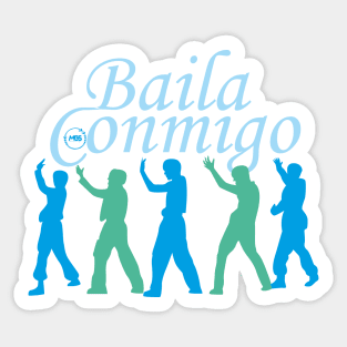 Silhouette design of the oneus group in the baila conmigo era Sticker
